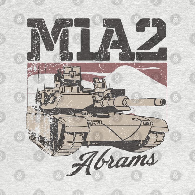 M1A2 Abrams - American Desert Storm Tank by Distant War